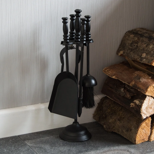 Henrietta 5 Piece Steel Fireplace Tool Set
