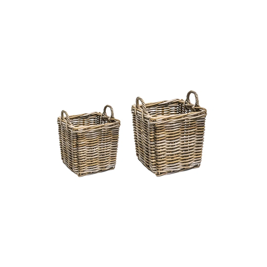 Fraya Wicker Log Carrier