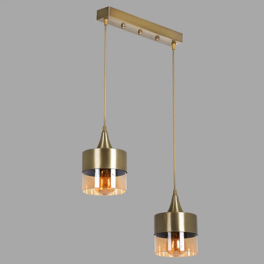 Barrientos 2 - Light Kitchen Island Drum Pendant