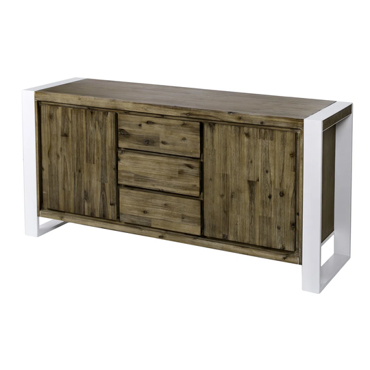 Aleeka Acacia Wood Sideboard
