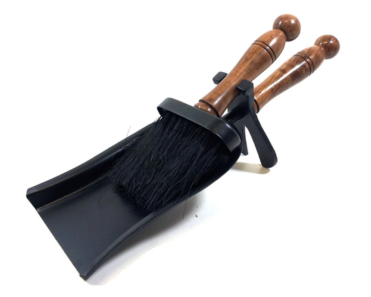 Lidya 2 Piece Metal Fireplace Tool Set