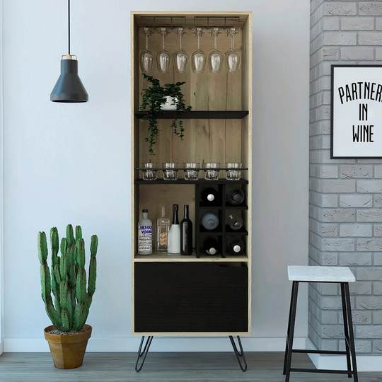 Briese Aster Bar with Wine Storage