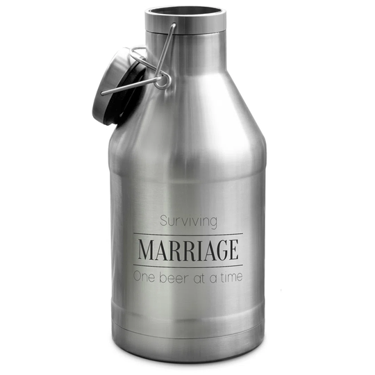 Surviving Marriage One Beer At A Time Pudsey 2L Growler