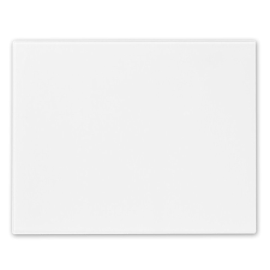 Harbour Housewares White Glass Worktop Saver - 500 x 400mm