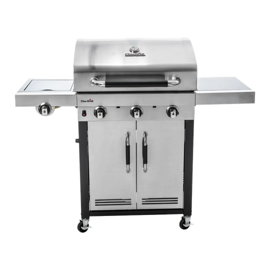 Char-Broil Advantage Series 345S - 3 Burner Gas Barbecue Grill with TRU-Infrared technology, Stainless steel Finish