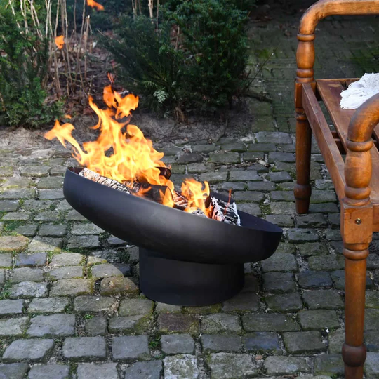 Efric 38.5Cm H x 60Cm W Steel Wood Burning Outdoor Fire Pit
