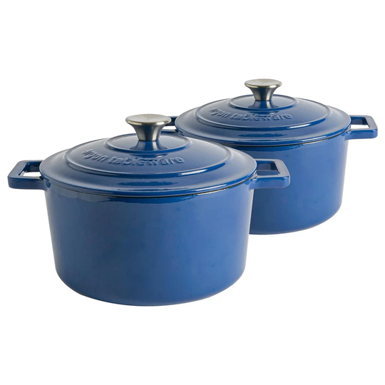 Argon Tableware 4.5 l Cast Iron Round Casserole Dish