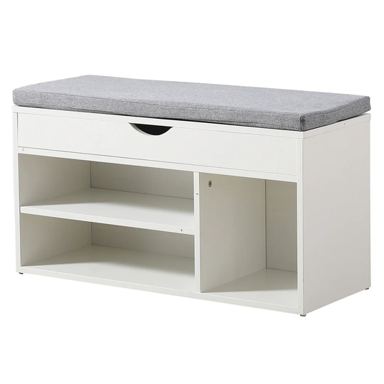 6 Pair Stackable Shoe Storage Bench