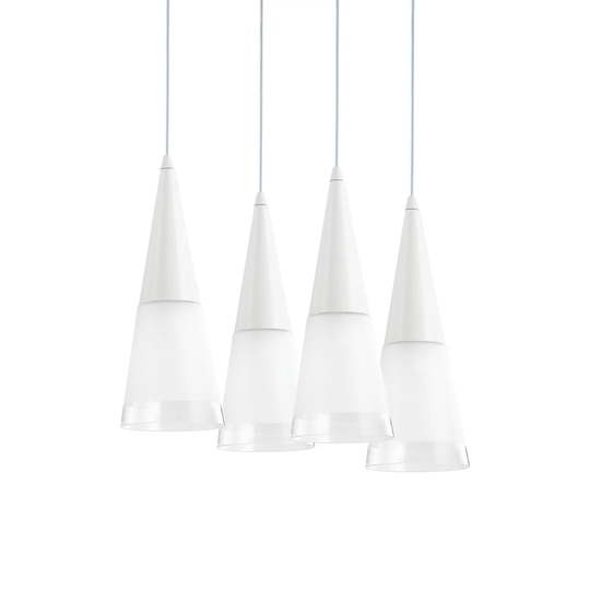 Hud 4-Light Kitchen Island Pendant
