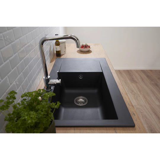 1 bowl built-in kitchen sink