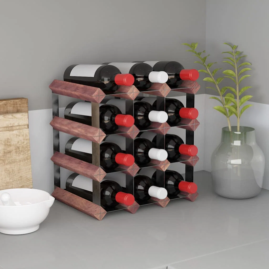 Cleo 20 Bottle Wall Mounted Wine Rack