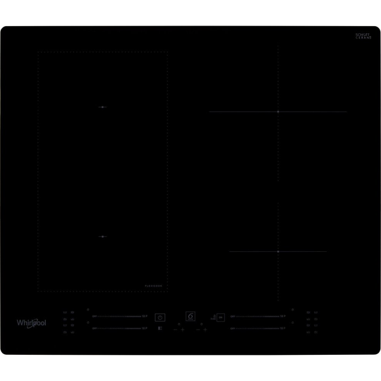 Whirlpool WLS7960NE 59cm Induction Hob - Black