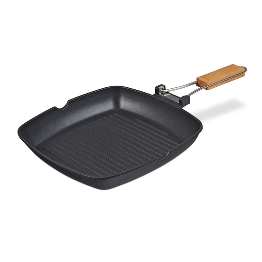 Grill pan induction