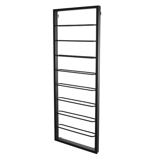 Surya 8 Bottle Wall Mounted Wine Rack