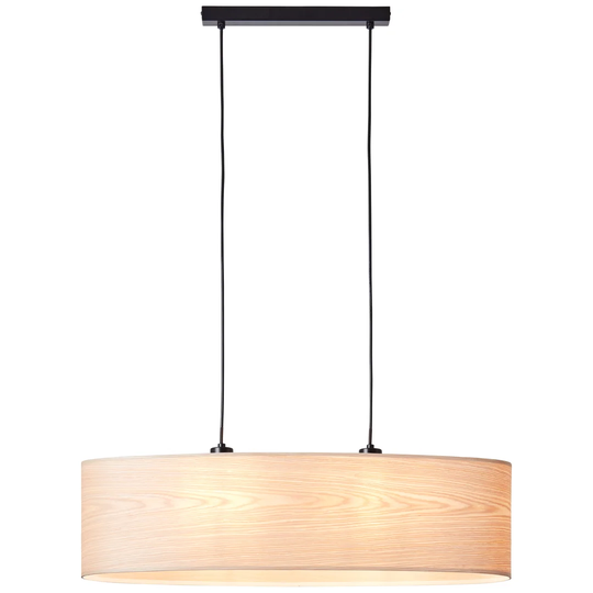 Dzya 2-Light Kitchen Island Drum Pendant