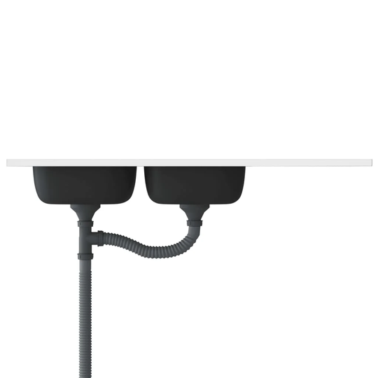 Trejo Double Bowl Inset Kitchen Sink