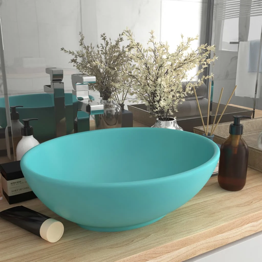 Gline Bathroom Luxury Ceramic Countertop Basin