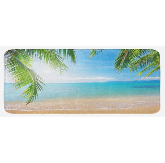Tropical Kitchen Mat Surf Tourism Thailand