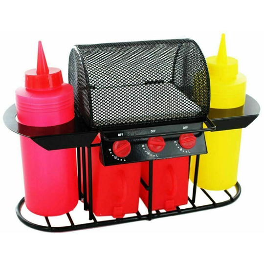 BBQ Grill Condiment Sauce Garden Outdoor Novelty Picnic Holder Bottles