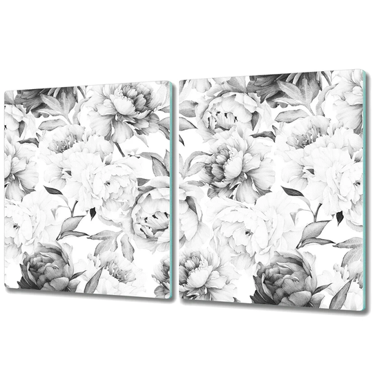 Markovich Flowers Light Roses Vintage Motive Chopping Board