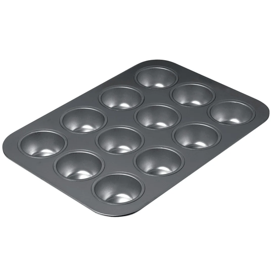Belfry Kitchen Muffin Pan Twelve Hole - Non Stick, 40X28X3.5Cm, Sleeved