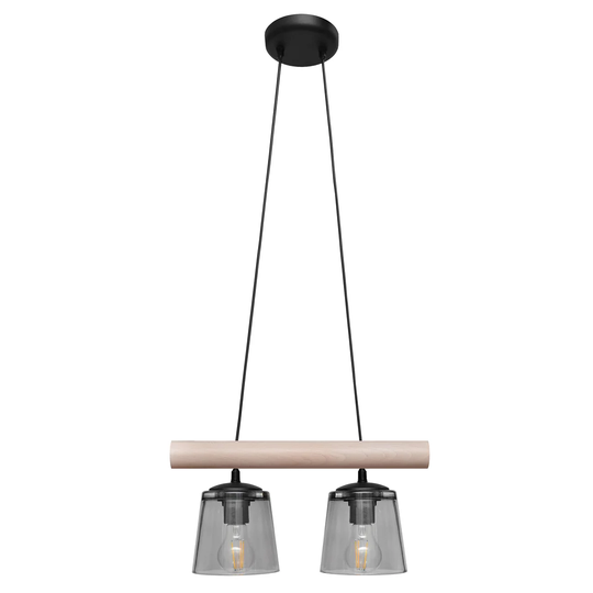 Harr 2-Light Kitchen Island Jar Pendant