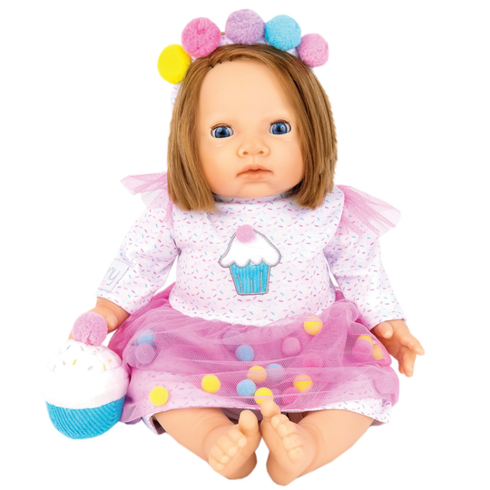 Tiny Treasures My First Birthday Baby Doll - 17inch/44cm