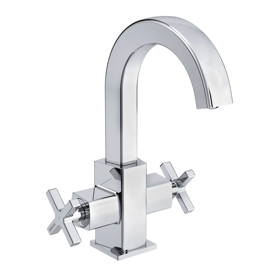 Cascade Monobloc Basin Mixer