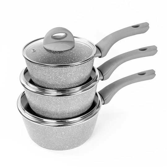 Belfry Kitchen Rio 6 Piece Aluminum Non Stick Cookware Set