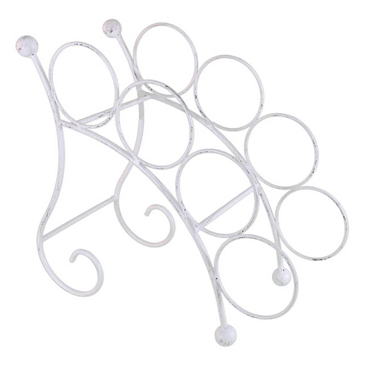 Ingrassia 4 Bottle Tabletop Wine Bottle Rack