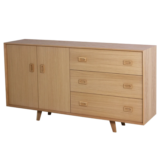 Arjun 180 Cm Wide 3 Drawer Sideboard