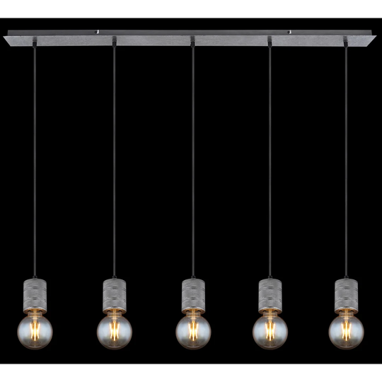 Mableton 5-Light Kitchen Island Bulb Pendant