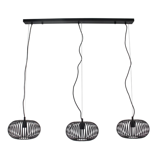 Poulos 3 - Light Kitchen Island Globe Pendant