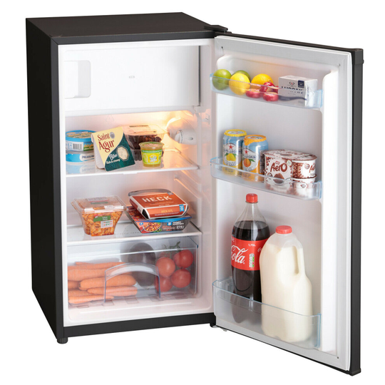 IceKing RK100BKE | Under Counter Freestanding Fridge with Chiller Box