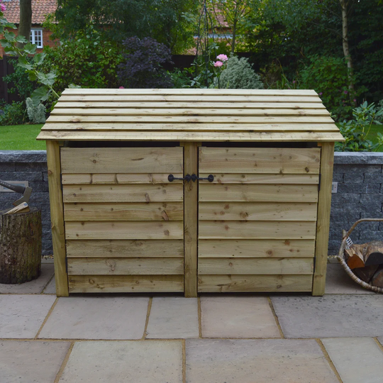 6 Ft. x 3 Ft. Wood Log Store