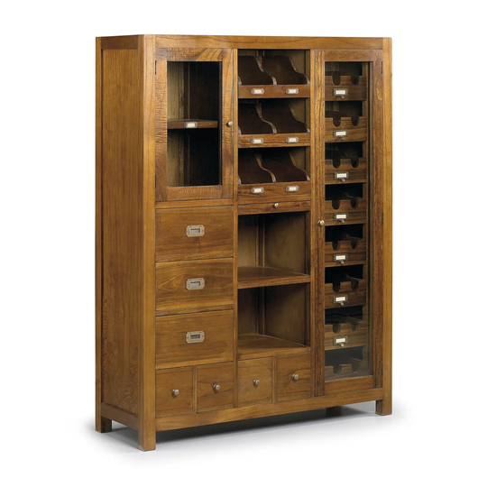 Guildhall 2 Door 7 Drawer Highboard