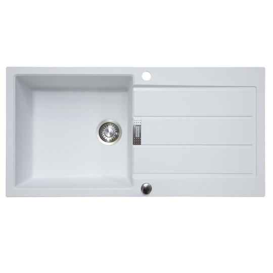 Franke Composite Kitchen Sink in Polar White - 1.0 Bowl S2D611PW