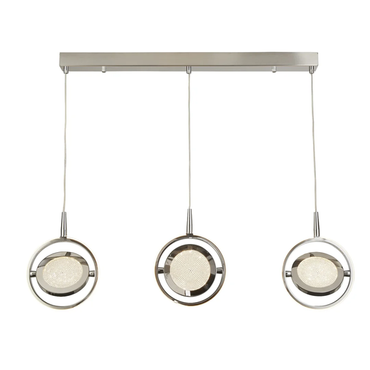 Artrip 3-Light Kitchen Island Globe LED Pendant