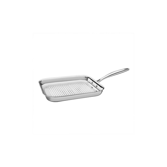 Tramontina Grano 3-ply Stainless Steel Ribbed Grill Pan