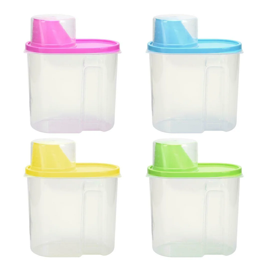4pc 1.9l Food Storage Container