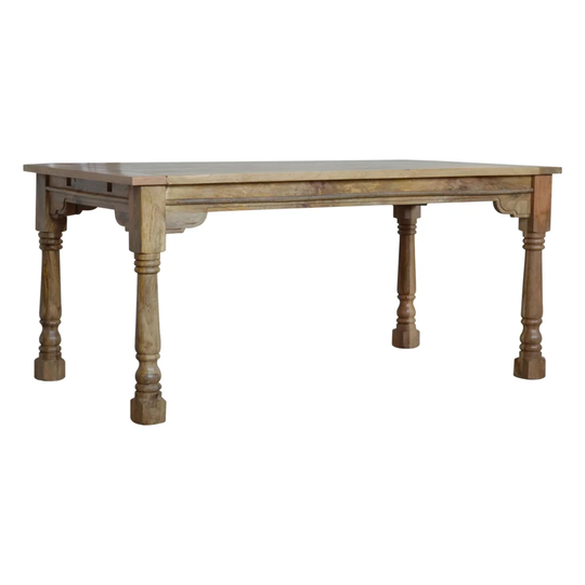 Davion Solid Wood Extendable Dining Table