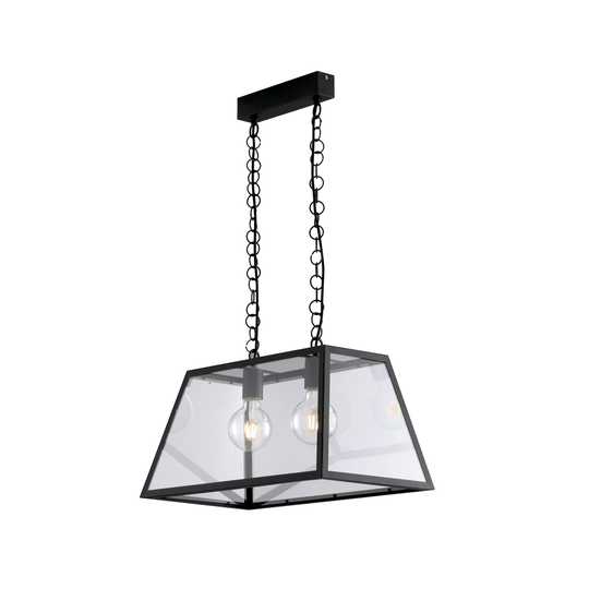 Candes 2-Light Geometric Pendant