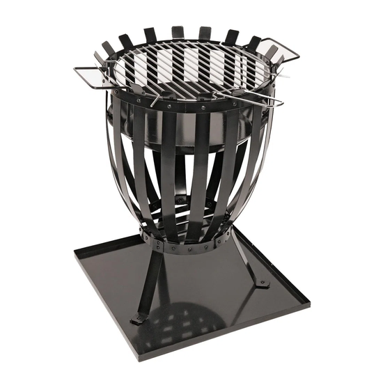 LANDMANN Log Burner BBQ