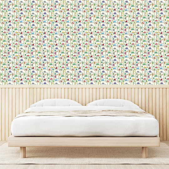 Crandell Matte Peel & Stick Wallpaper Roll