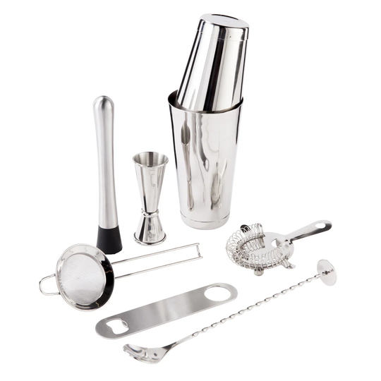 7 Piece Cocktail Bar Tool Set