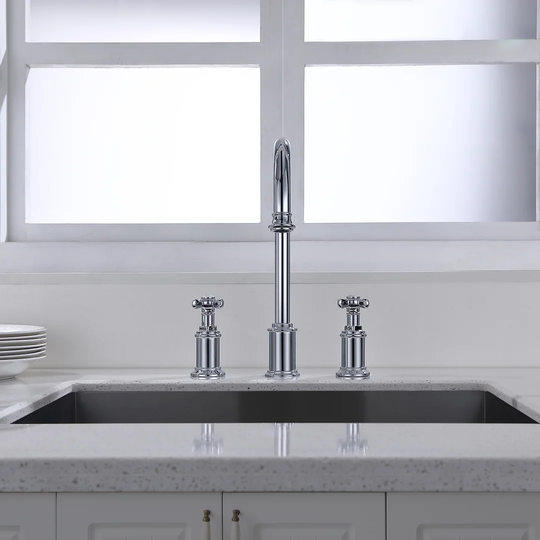 Delatorre Twin Lever Monobloc Tap