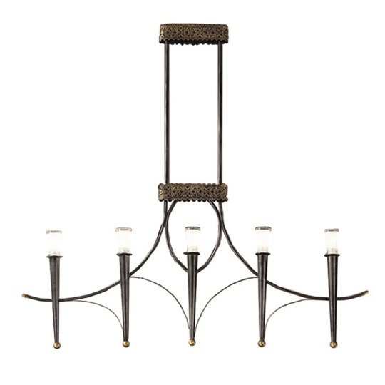 Dominique 5 Light Kitchen Island Pendant