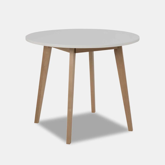 Teo Round 90Cm L Dining Table