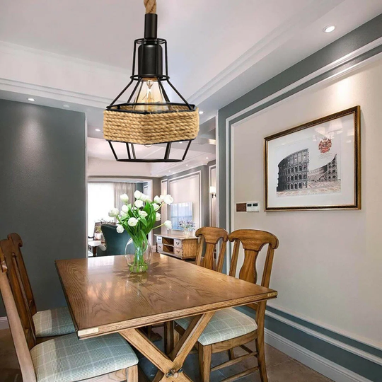 Edison 1 - Light Single Geometric Pendant