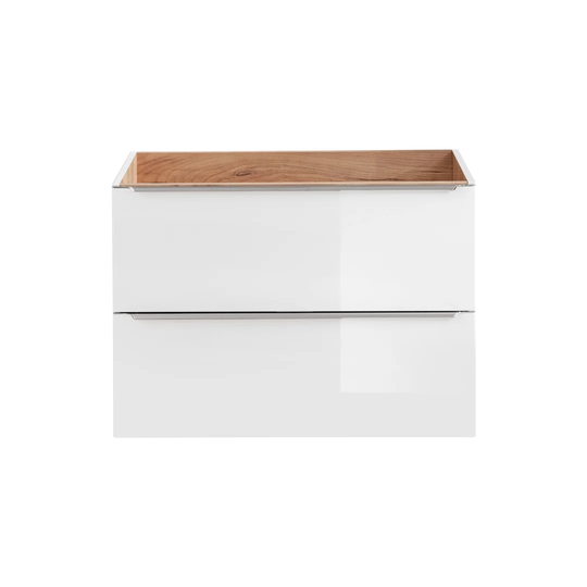 Emmerly 80Cm Wall Mounted Bathroom Vanity Base Only